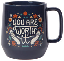 Load image into Gallery viewer, You Are Worth It Mega Mug
