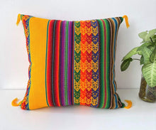 Load image into Gallery viewer, Handmade Peruvian Pillow Cover - The Seaside Succulent
