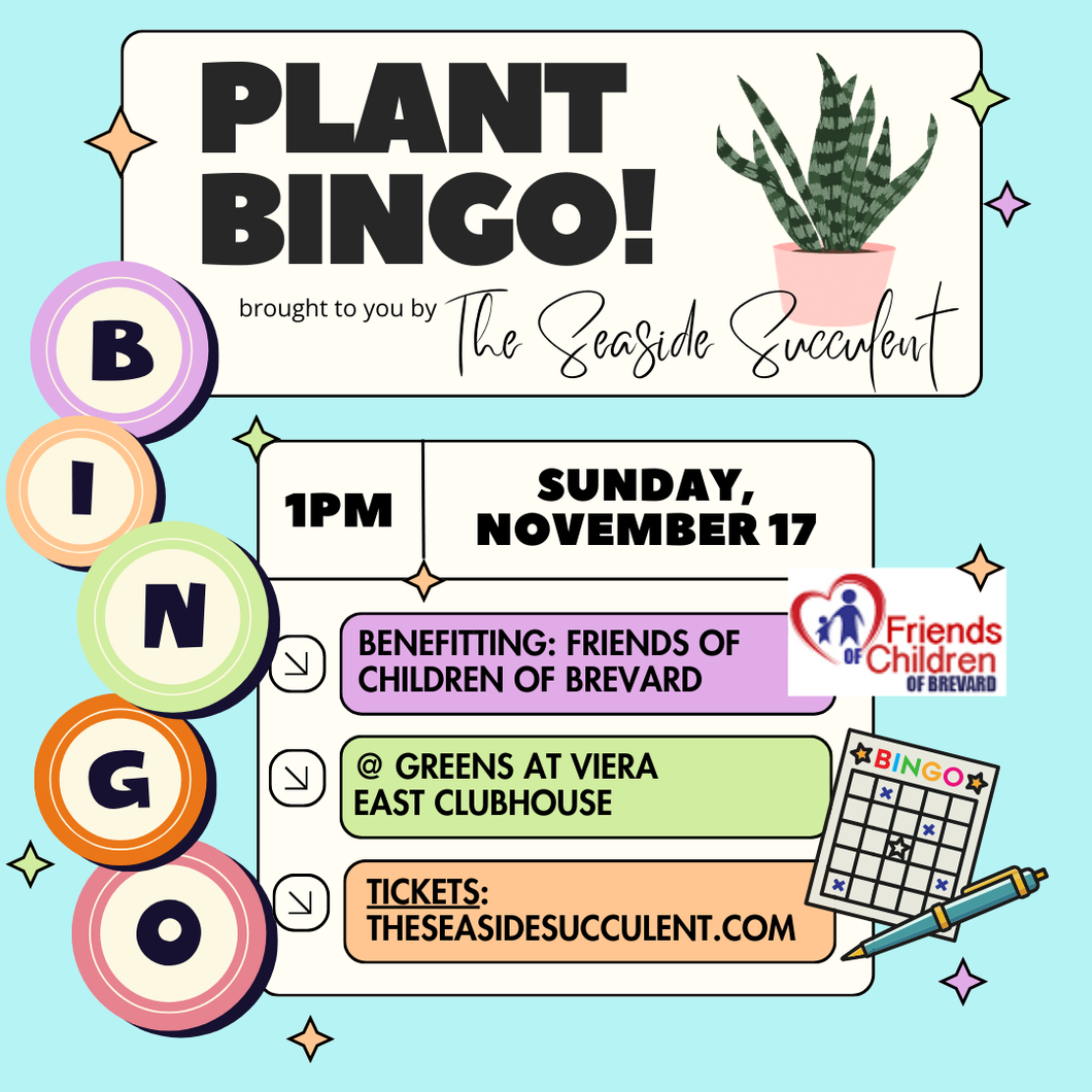 Plant Bingo Night benefitting Friends of Children of Brevard