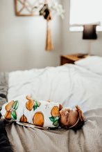 Load image into Gallery viewer, Orange Blossom Swaddle
