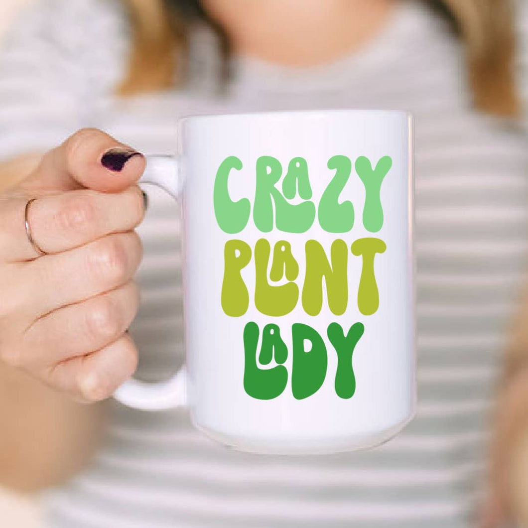 Crazy Plant Lady mug