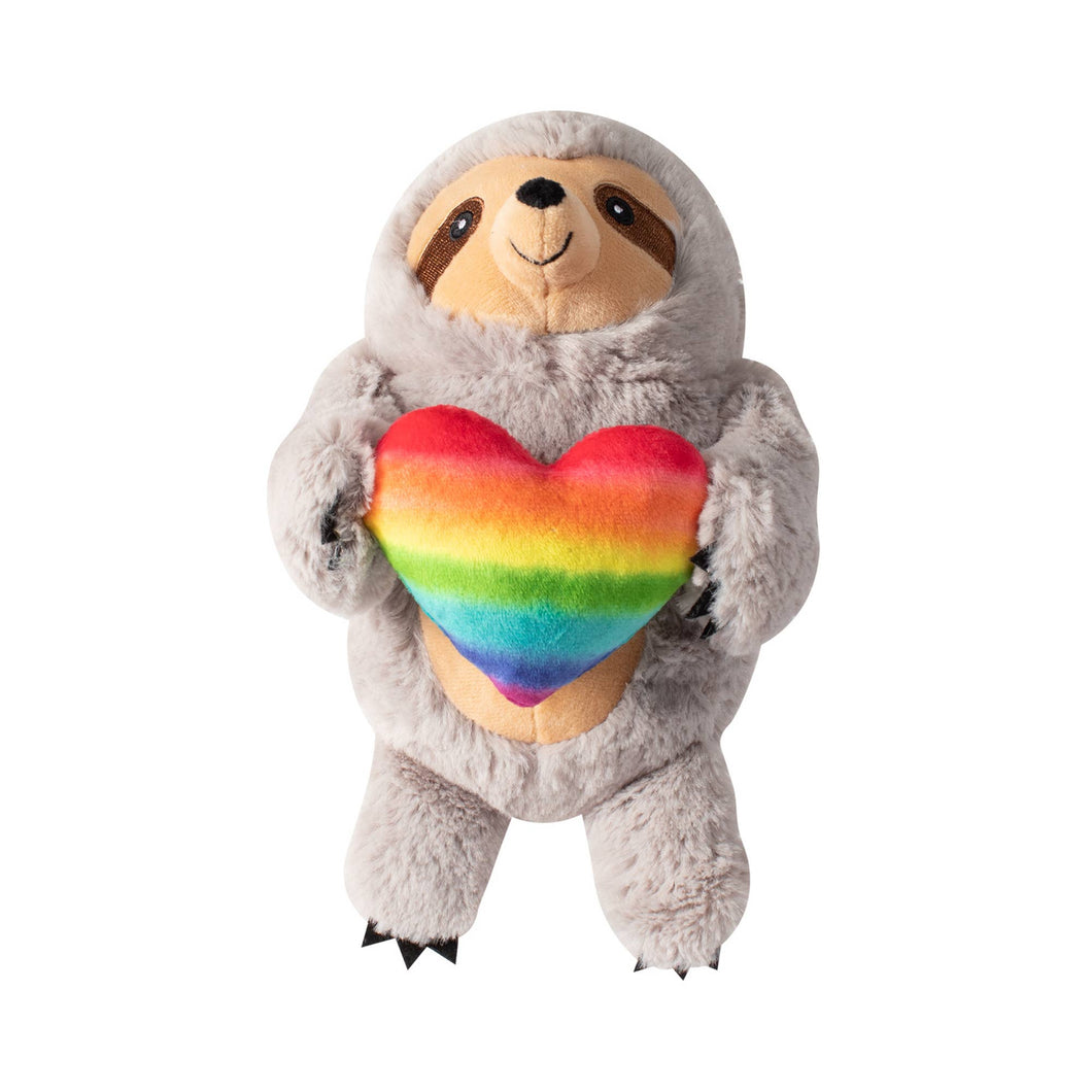 Rainbow Sloth Dog Toy