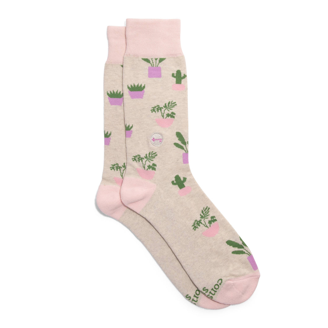 Plant socks that give back!