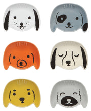 Load image into Gallery viewer, Puppy Love Shaped Pinch Bowls Set of 6
