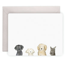 Load image into Gallery viewer, Dog Days Flat Notes (Boxed Set of 8) | Notecards Stationery
