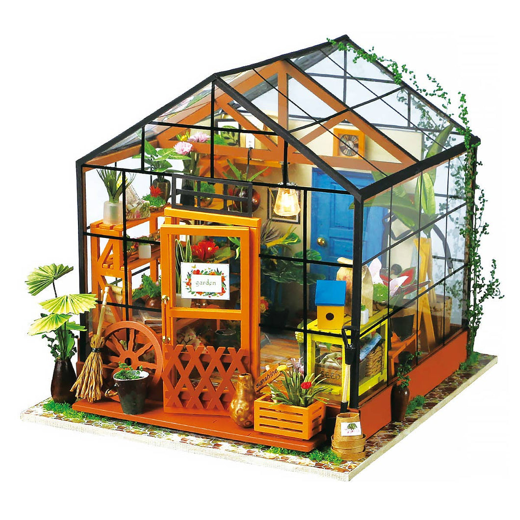 DG104, DIY Miniature House Kit: Cathy's Flower House - The Seaside Succulent