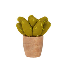 Load image into Gallery viewer, Handmade Mini Cotton Prickly Pear Cactus
