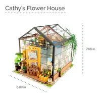 Load image into Gallery viewer, Miniature Flower House DIY Kit - The Seaside Succulent
