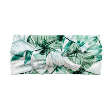 Load image into Gallery viewer, Monstera Headband Bow - The Seaside Succulent
