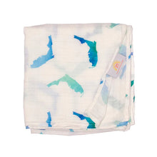 Load image into Gallery viewer, Muslin Swaddle Blanket - Florida - The Seaside Succulent
