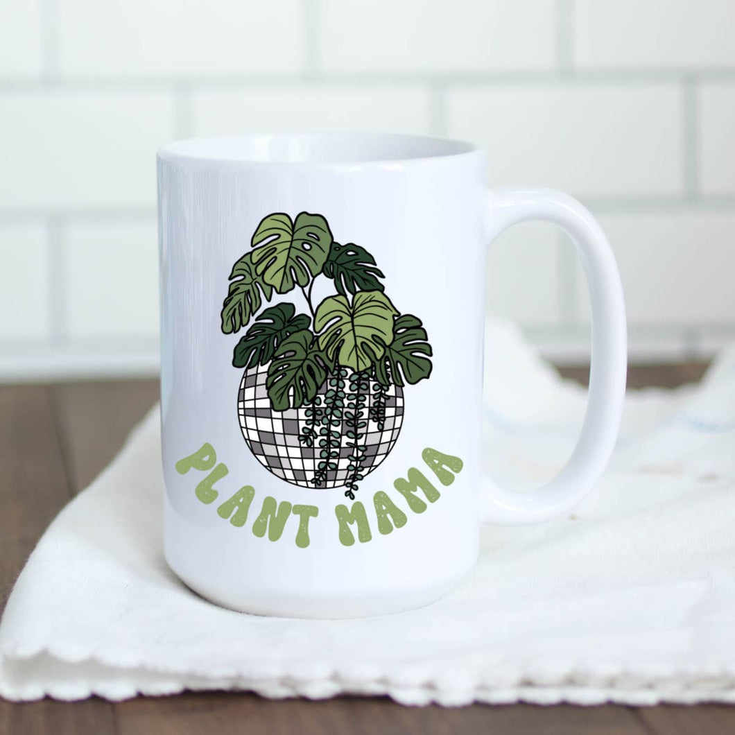 Plant mama mug, Plant lover, plant gift, coffee mug, plants - The Seaside Succulent