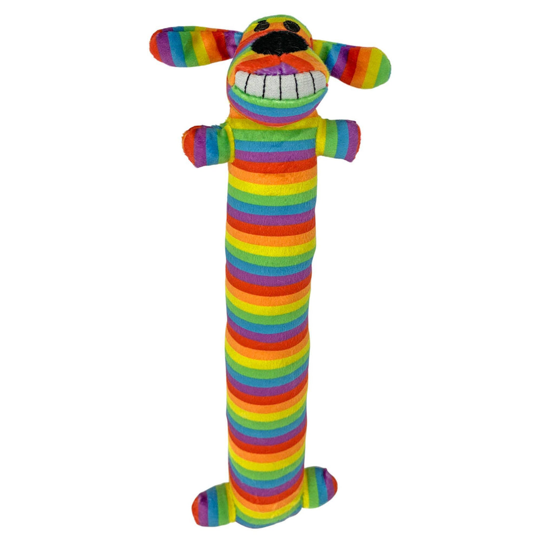 Rainbow Loofa Dog Toy - The Seaside Succulent